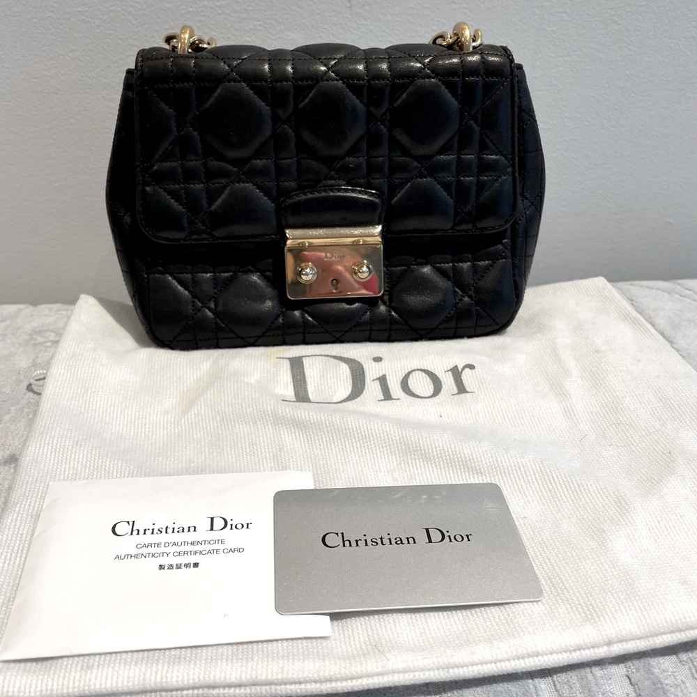 COPY - Dior black cannage bag